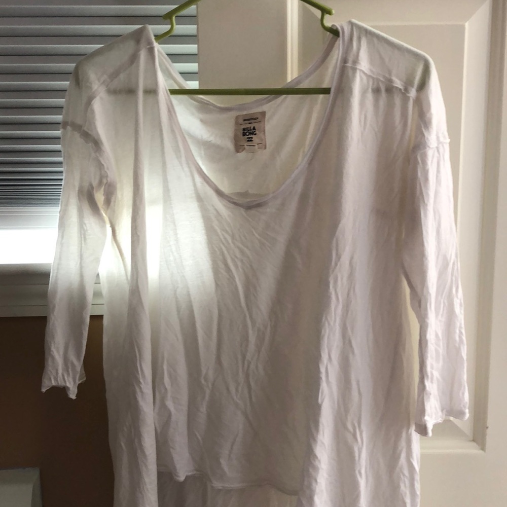 Billabong White Long Sleeve
